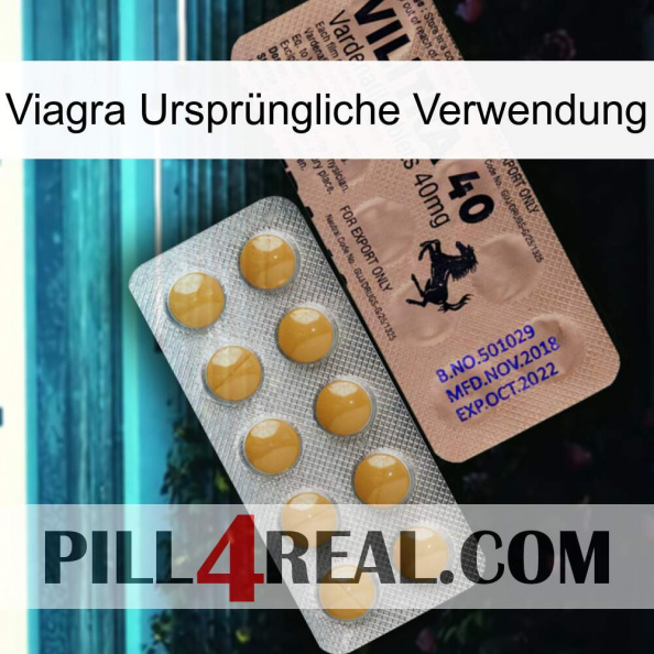 Viagra Ursprüngliche Verwendung 41